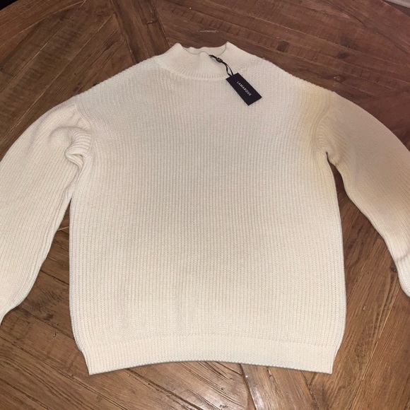 Lamarque Emelle Sweater Merino wool blend- nwt *oversized* (fits like med/lrg) - Picture 11 of 14